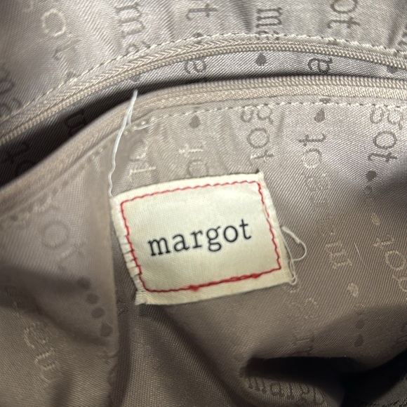 Margot New York Leather Backpack brown adjustable straps large soft lined inside main image 12